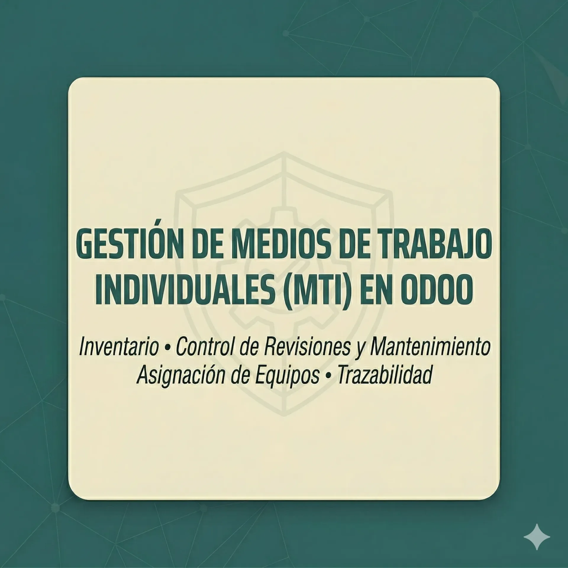 [QMS-LOG-001] Gestión de Medios de Trabajo Individuales (MTI)