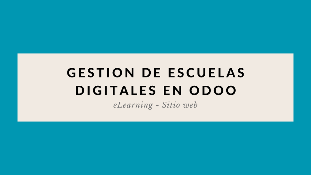 Gestión de Escuelas Digitales